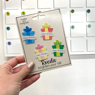 Birthday Magnets S/4, Calendar Organization