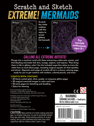 Scratch & Sketch Extreme! Mermaids