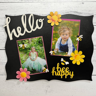 "Bee Happy" Magnets S/2, Spring Decor