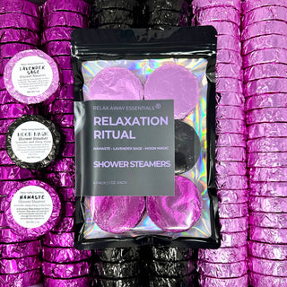 Relaxation Ritual Shower Steamers 6 Pack - Made in USA