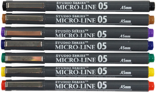 Studio Series Color Micro-Line Pen Set (Set of 7)