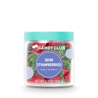 Sour Strawberry Gummies