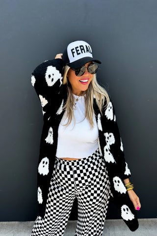 HALLOWEEN CLOUD CARDIGANS REVERSABLE