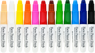 Studio Series Junior Face Paint Sticks (Set of 12)