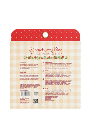 Strawberry Kiss Lip Gloss Set