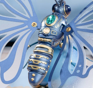 MI05B Mechanical Butterfly (Blue) ROKR 3D Puzzle Kit