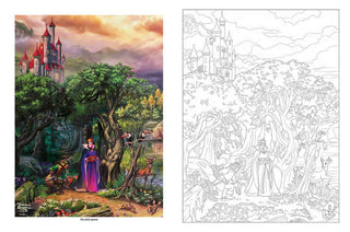Disney Dreams Collection Thomas Kinkade Studios Celebrations Coloring Book by Thomas Kinkade Studios