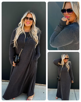 Maxi Ribbed Dress