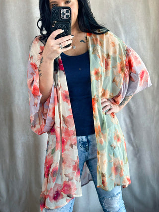 Floral Kimono