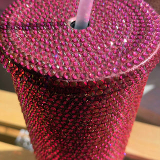 Stainless Steel Rhinestone Tumbler