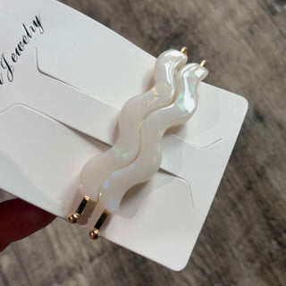 Mother of Pearl Bobby Pins