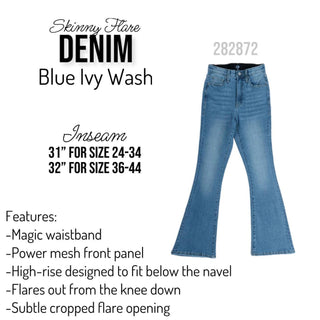 Skinny Flare Denim