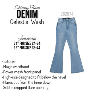 Skinny Flare Denim