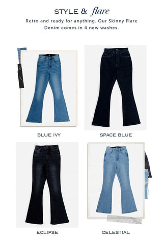 Skinny Flare Denim