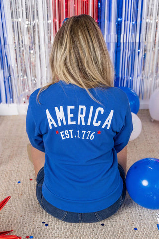 America Est 1776 Pullover