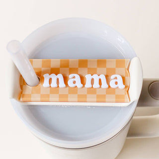 Tumbler Lid Tag-Mama