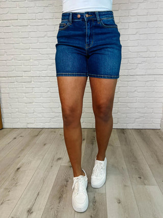 Darcy High Rise Judy Blue Dad Shorts