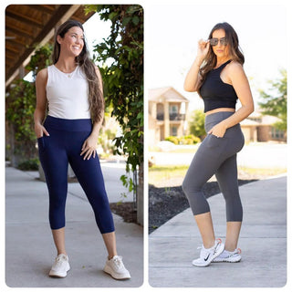 Capri Leggings with Pockets