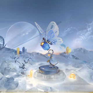 MI05B Mechanical Butterfly (Blue) ROKR 3D Puzzle Kit
