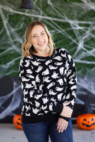 Marshmellow Ghost Sweater