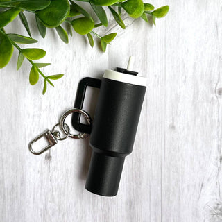 Mini Tumbler Keychain Carry Storage Container