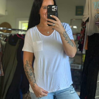 Julia R Basic Tee