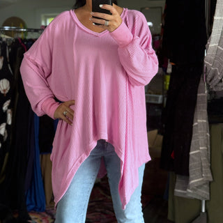 Oversized Poncho Tunic