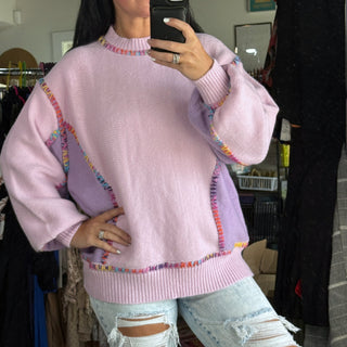 Colored Thick Knit Details