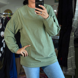 Long Fit Ribbed Tunic