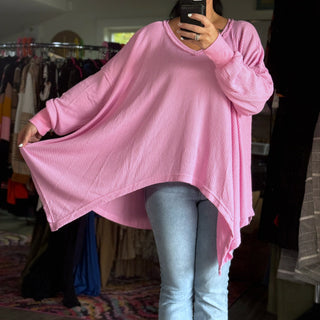 Oversized Poncho Tunic