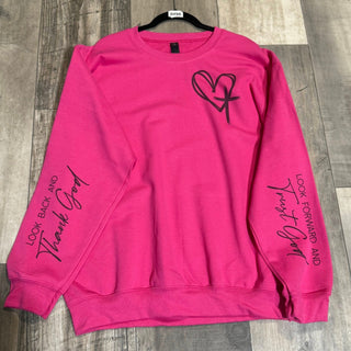 Jesus Has My Back Crewneck