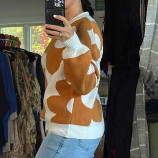Floral Butter Sweater