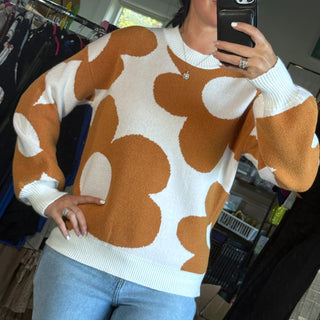 Floral Butter Sweater