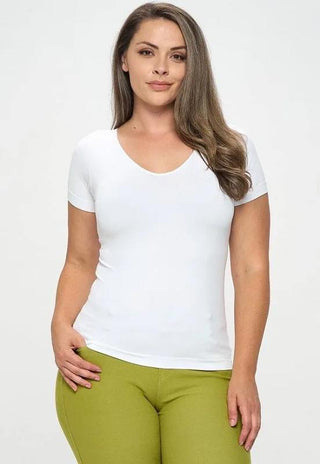 Basic Reversible Fitted Tee