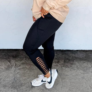 Leg Detailing Leggings