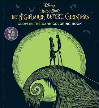 Disney Tim Burton's The Nightmare Before Christmas Glow-in-the-Dark Coloring Book by Editors of Thunder Bay Press