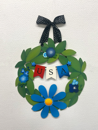 Flower Cluster Mini Art Pop S/3 - Blue, Spring Home Decor