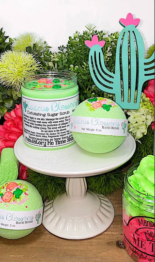 Cactus Blossoms Sugar Scrub Summer Smooth Skin