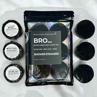 Bro... Dudes Need Self-Care Too Shower Steamers 6 Pack