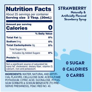 Sugar Free Strawberry Syrup