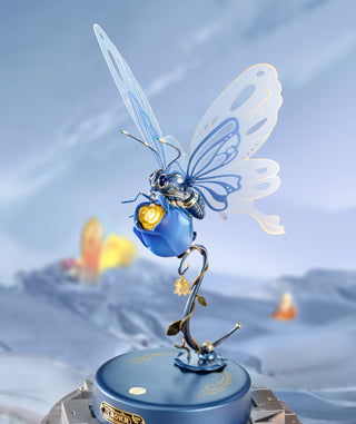 MI05B Mechanical Butterfly (Blue) ROKR 3D Puzzle Kit
