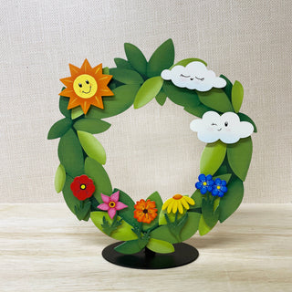 Flower Stem Magnets S/5, Spring Decor
