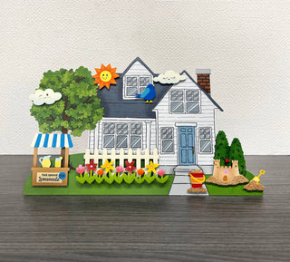 Sun & Cloud Magnets S/3, Cute Magnetic Decor