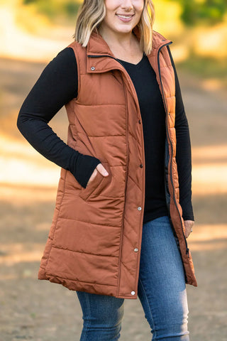 Harlow Vest - Cinnamon