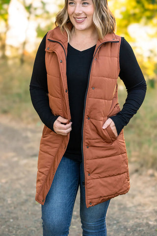 Harlow Vest - Cinnamon
