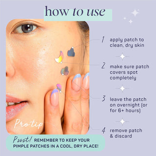 Dream Skin Pimple Patches – Hydrocolloid Formula for Acne, Spots, Redness, and Oiliness