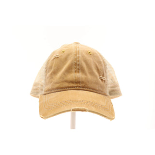 Washed Mesh Back Cotton Classic CC Ballcap BA912