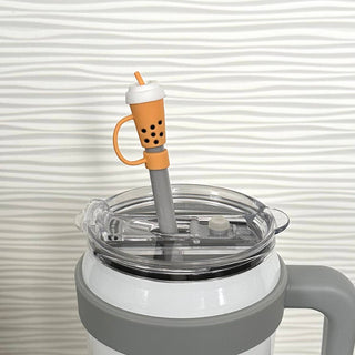 Straw Cover Topper Bubble Tea Cup 10mm