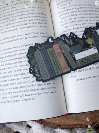 Feyre's Bookshelf Bookmark | ACOTAR