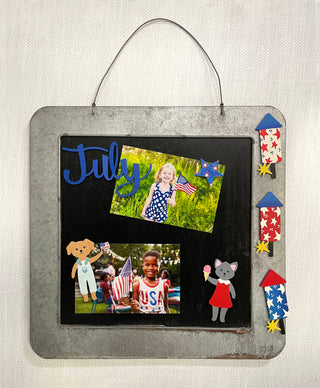 Firecracker Mini Art Pop S/3, Summer Patriotic Decor